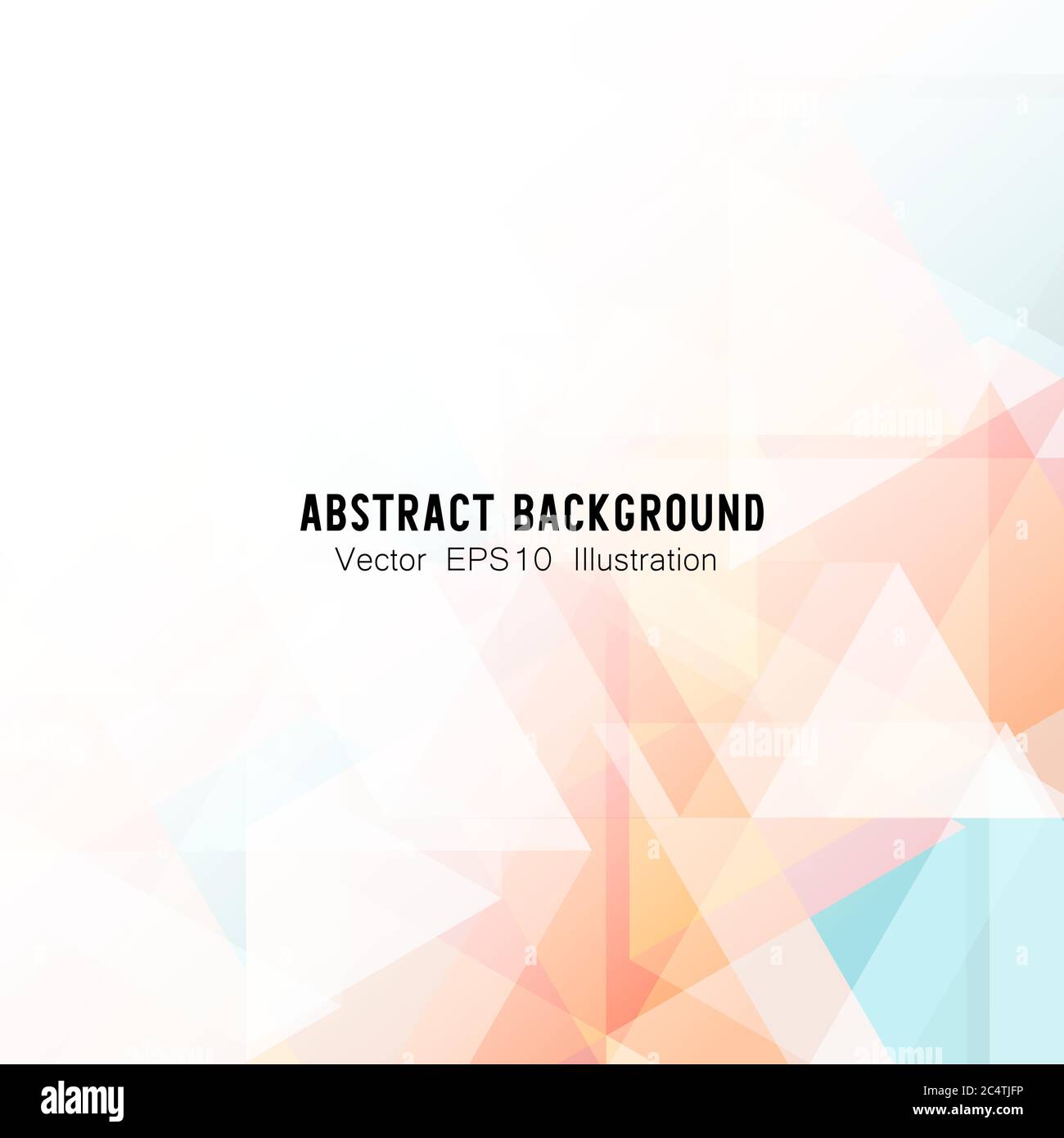 Abstract geometric or isometric polygon or low poly vector technology ...