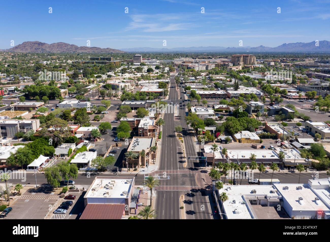 Downtown scottsdale hires stock photography and images Alamy