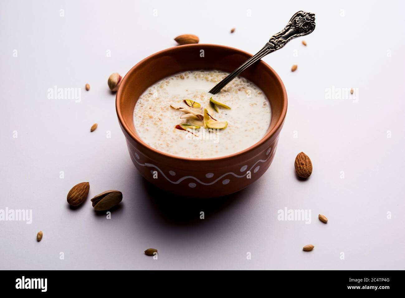 Daliya kheer or Dalia Payasam – Broken or Cracked wheat and milk ...