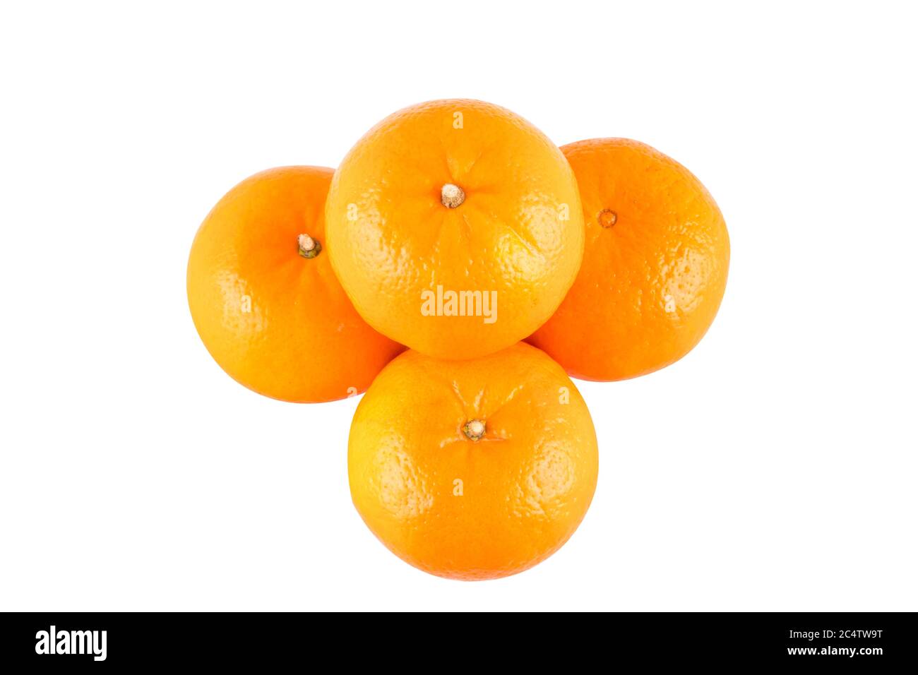 Orange is a fruit that is high in vitamin C on white background fruit agriculture food isolated Stock Photo