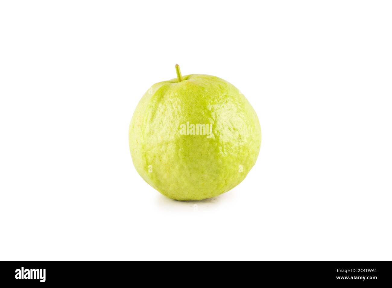 guava fruit on white background fruit agriculture food isolated Stock Photo