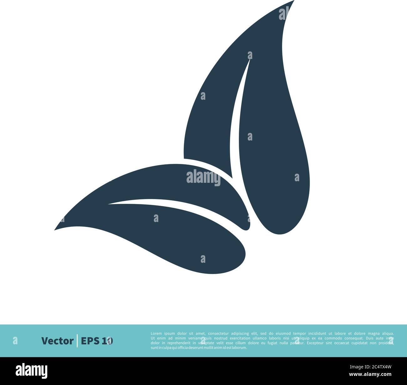 Leaf Icon Vector Nature Logo Template Illustration Design. Vector EPS 10. Stock Vector