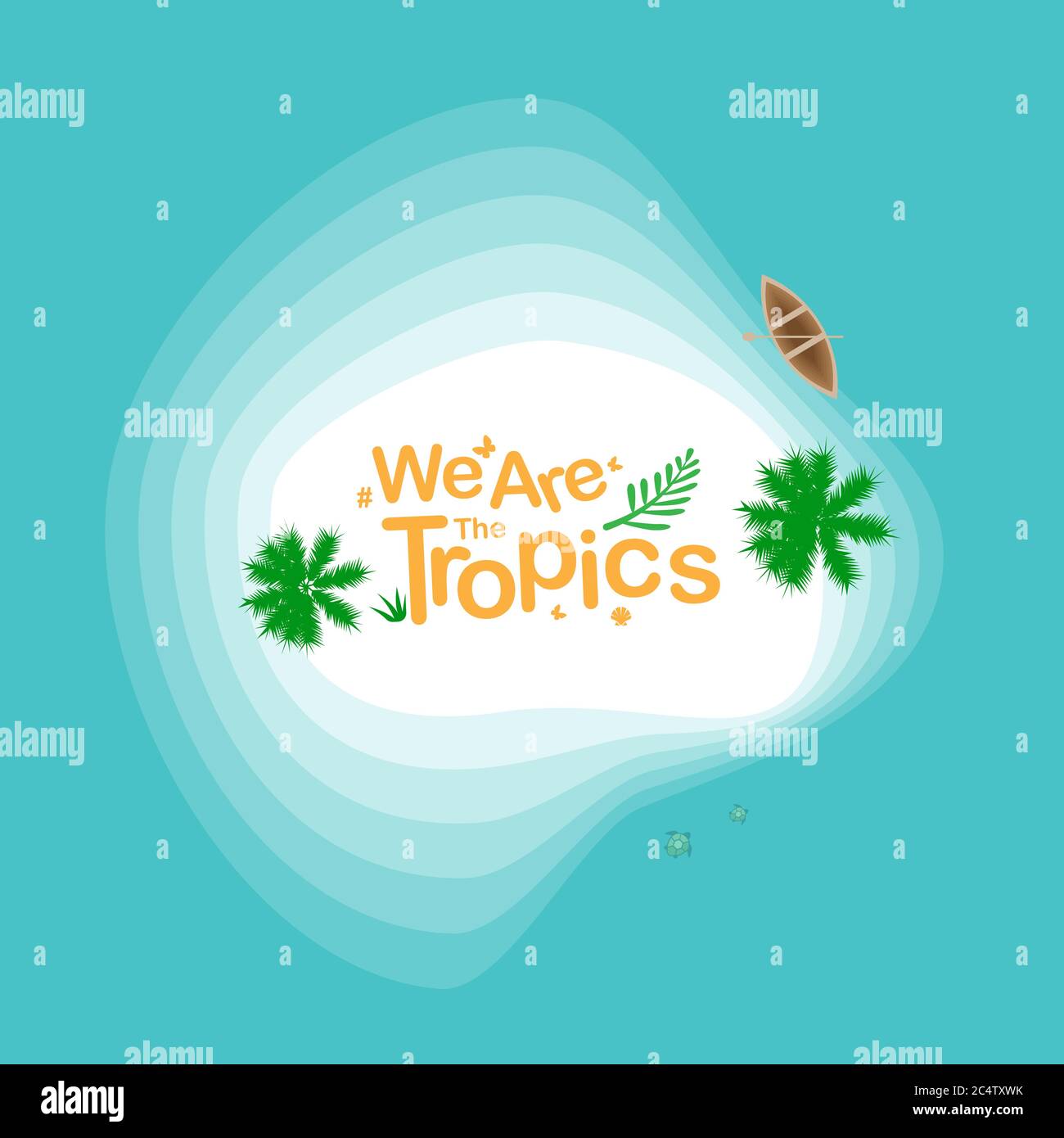 Native to the tropics Stock Vector Images - Alamy