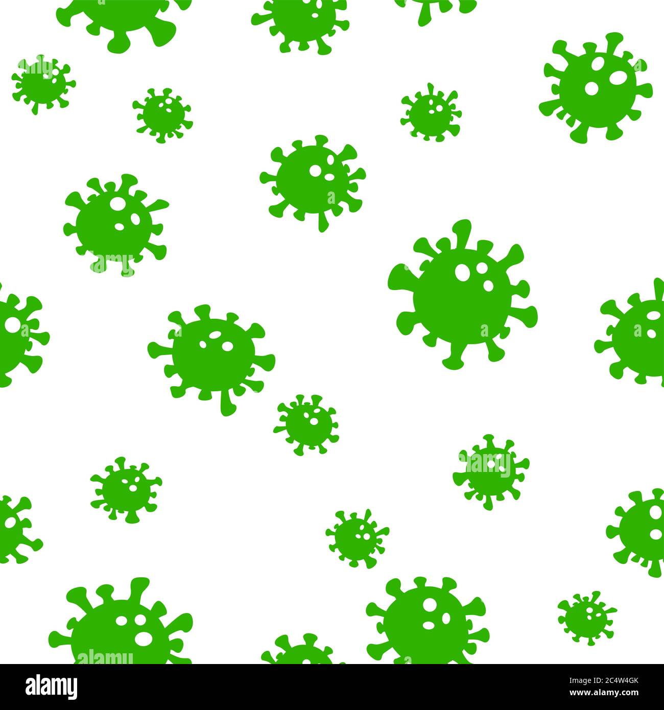 coronavirus covid-19 seamless texture Stock Vector