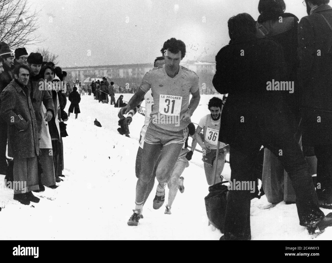 Archives 70ies: French cross-country champion Jacky Boxberger takes 