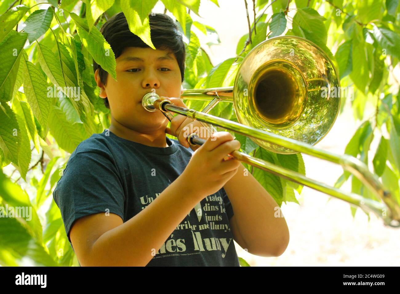 Trombone Player Kids