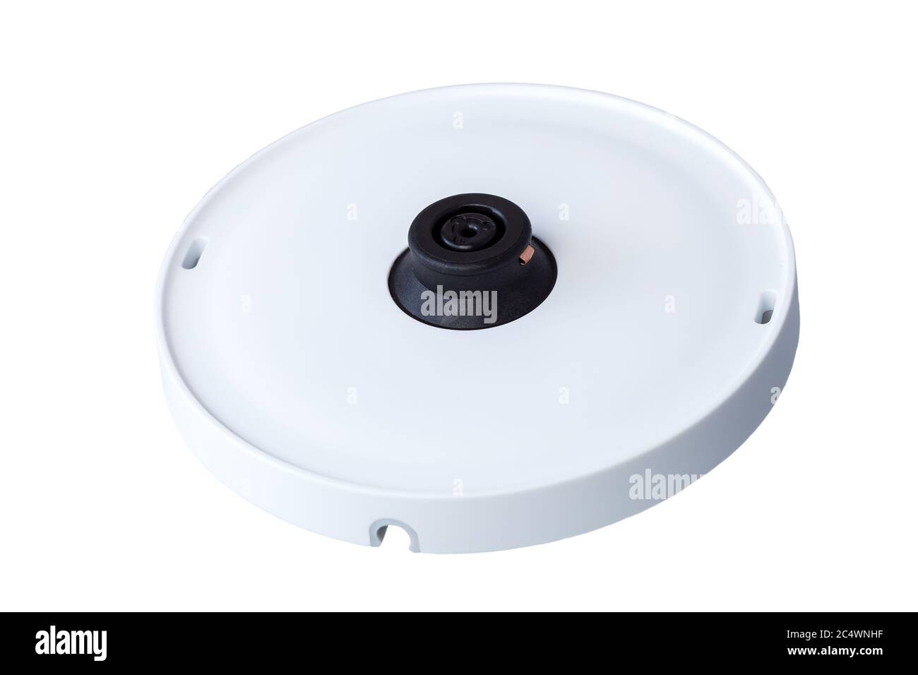 https://c8.alamy.com/comp/2C4WNHF/stand-for-electric-kettle-white-color-round-quick-change-platform-for-kitchen-electrical-appliance-isolated-on-white-background-2C4WNHF.jpg