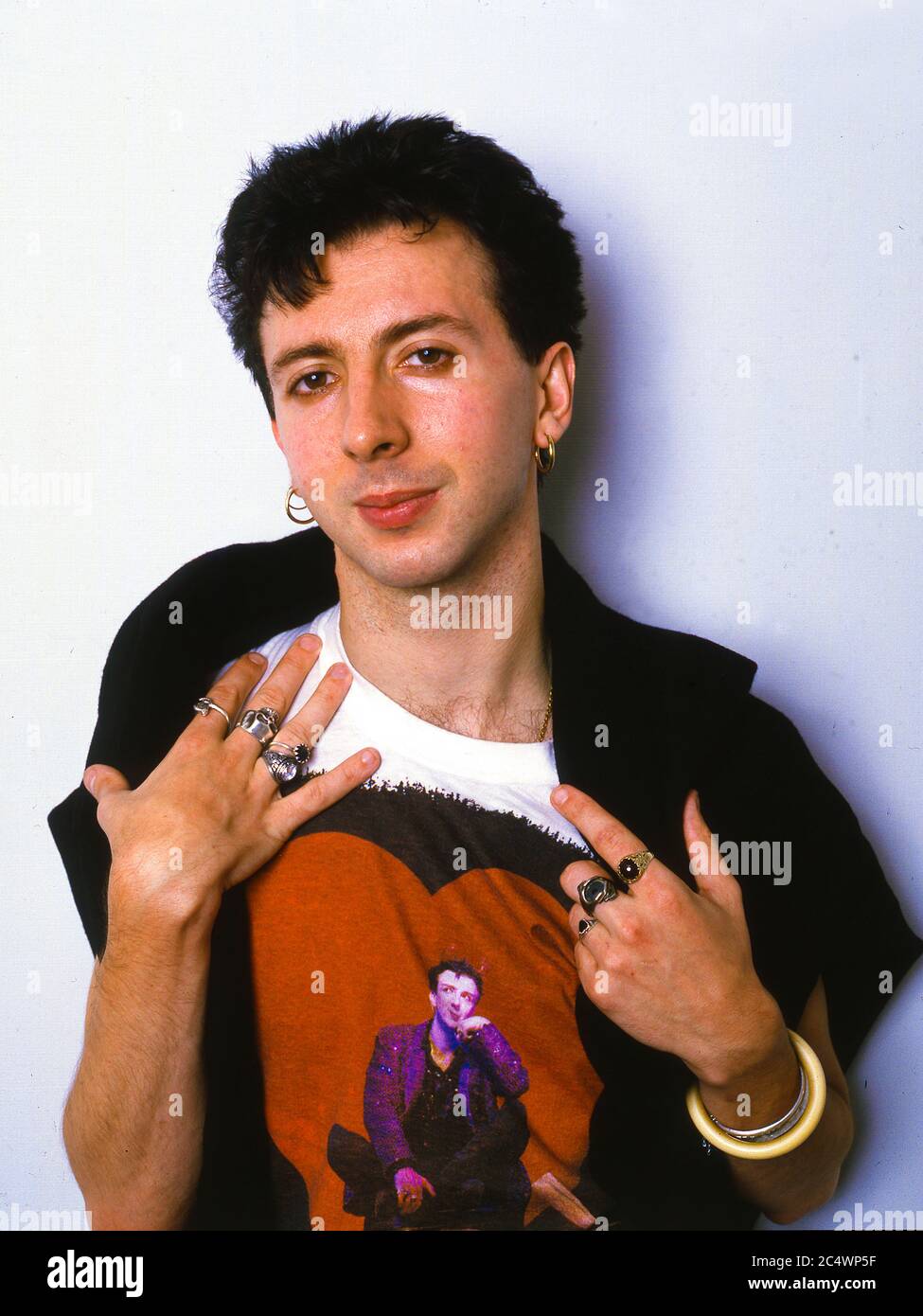 Marc Almondthe Singer Of The Synth Pop Duo Soft Cell And A Solo Artist