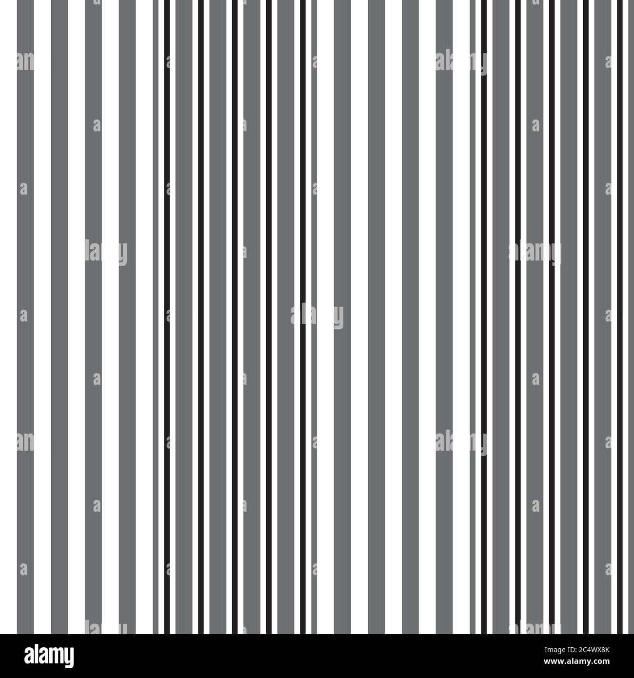 Black and white vertical striped seamless pattern background suitable ...