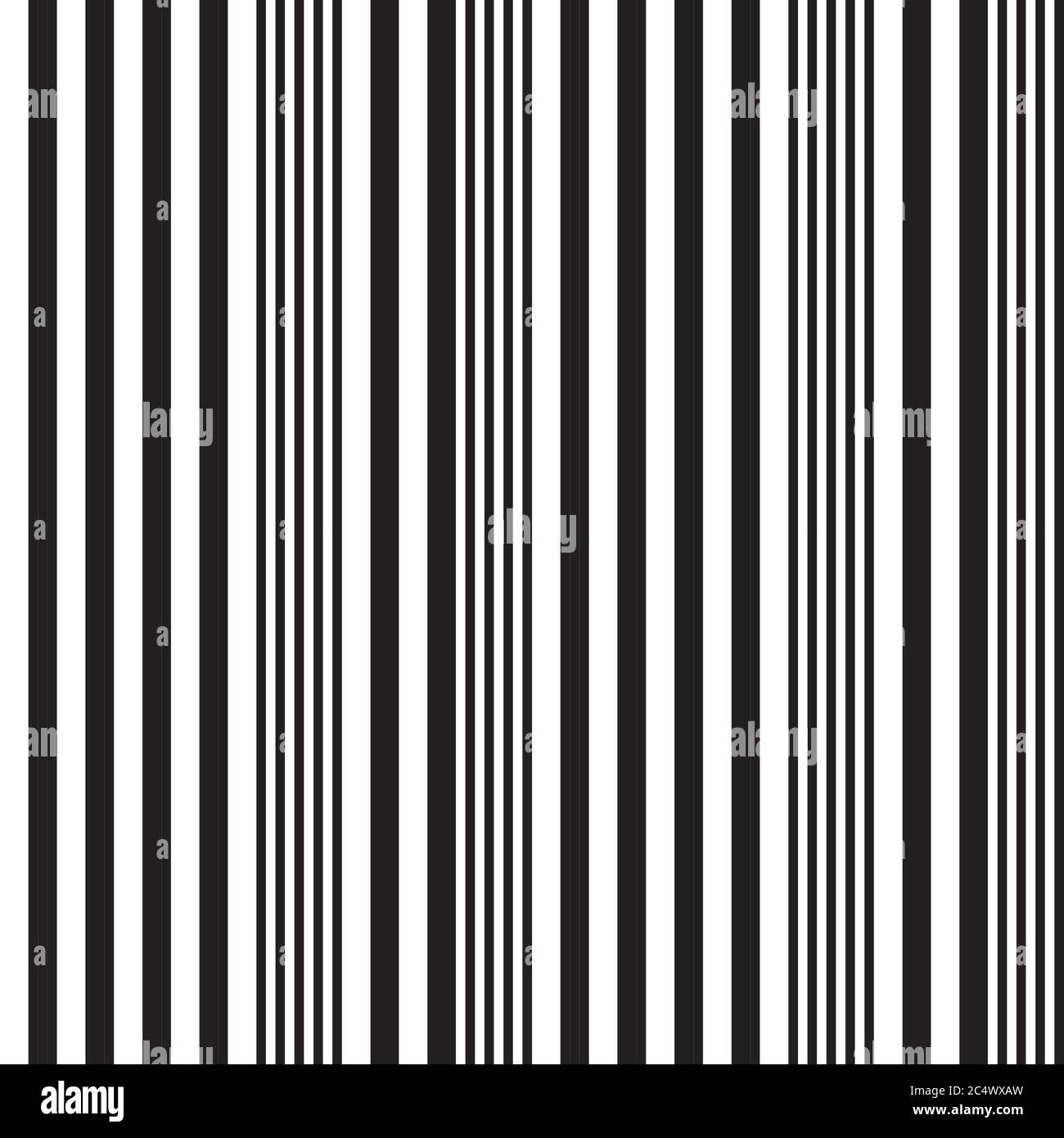 Black and white vertical striped seamless pattern background suitable ...