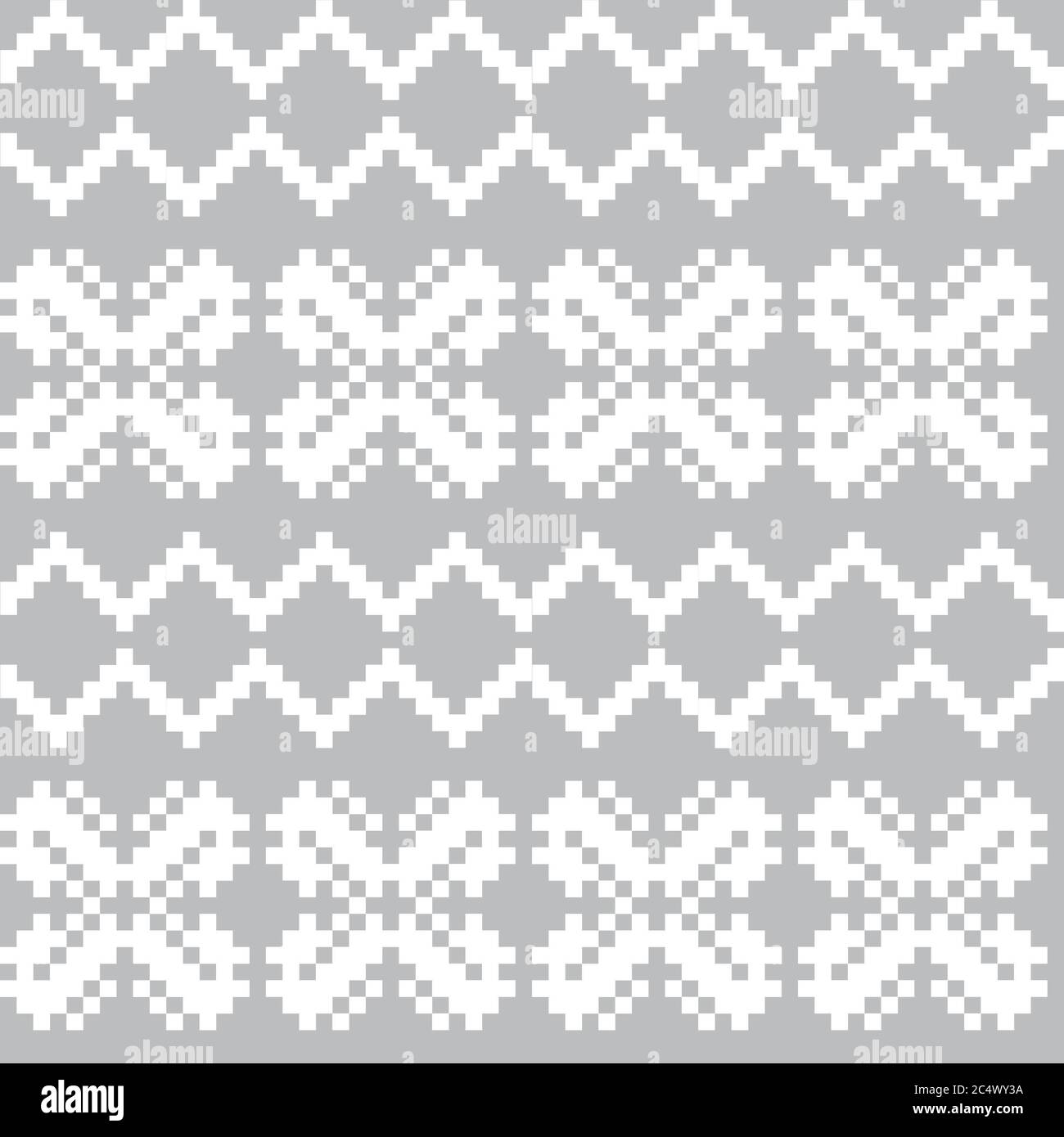 White Christmas fair isle pattern background for fashion textiles ...