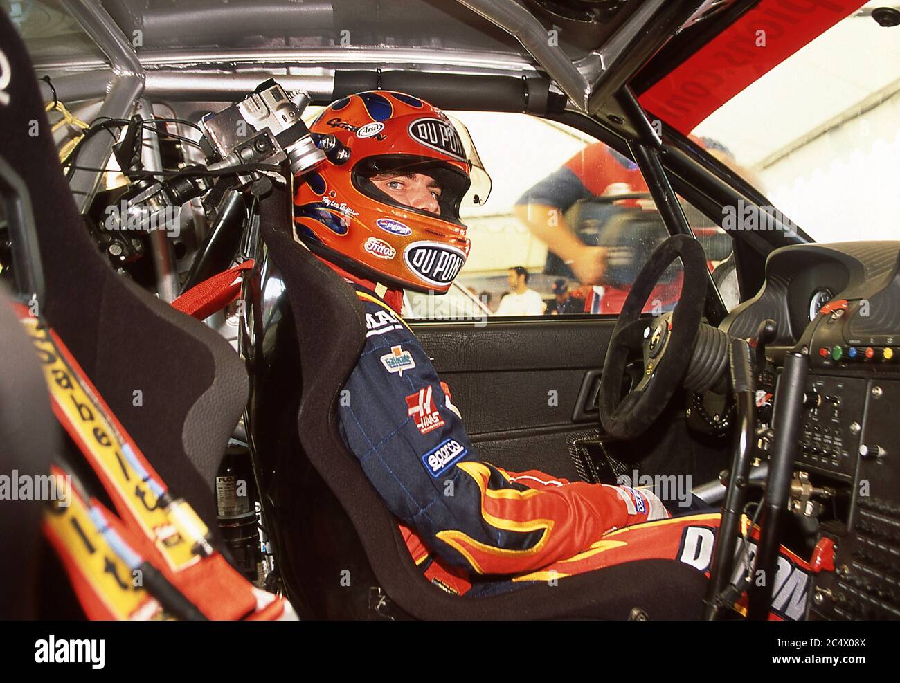 Jeff Gordon of the USA team at the ROC Race of Champions Gran Caneria Spain 2002 Stock Photo