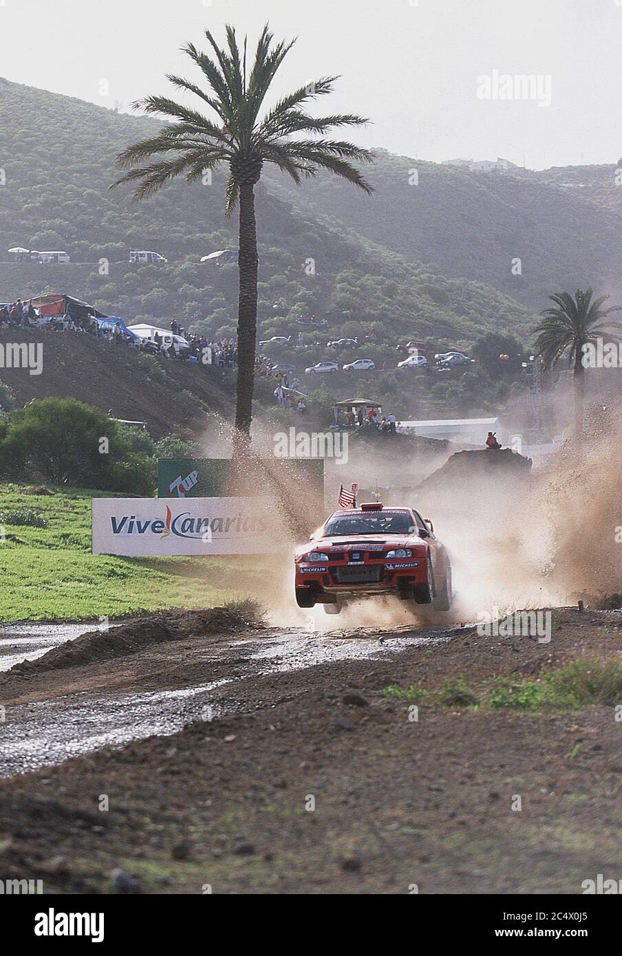 Jeff Gordon of the USA team at the ROC Race of Champions Gran Caneria Spain 2002 Stock Photo