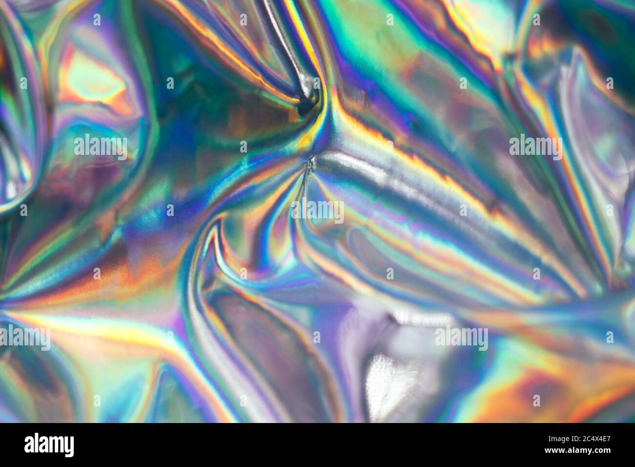 Holographic iridescent abstract blurred surface. Holographic gradient ...