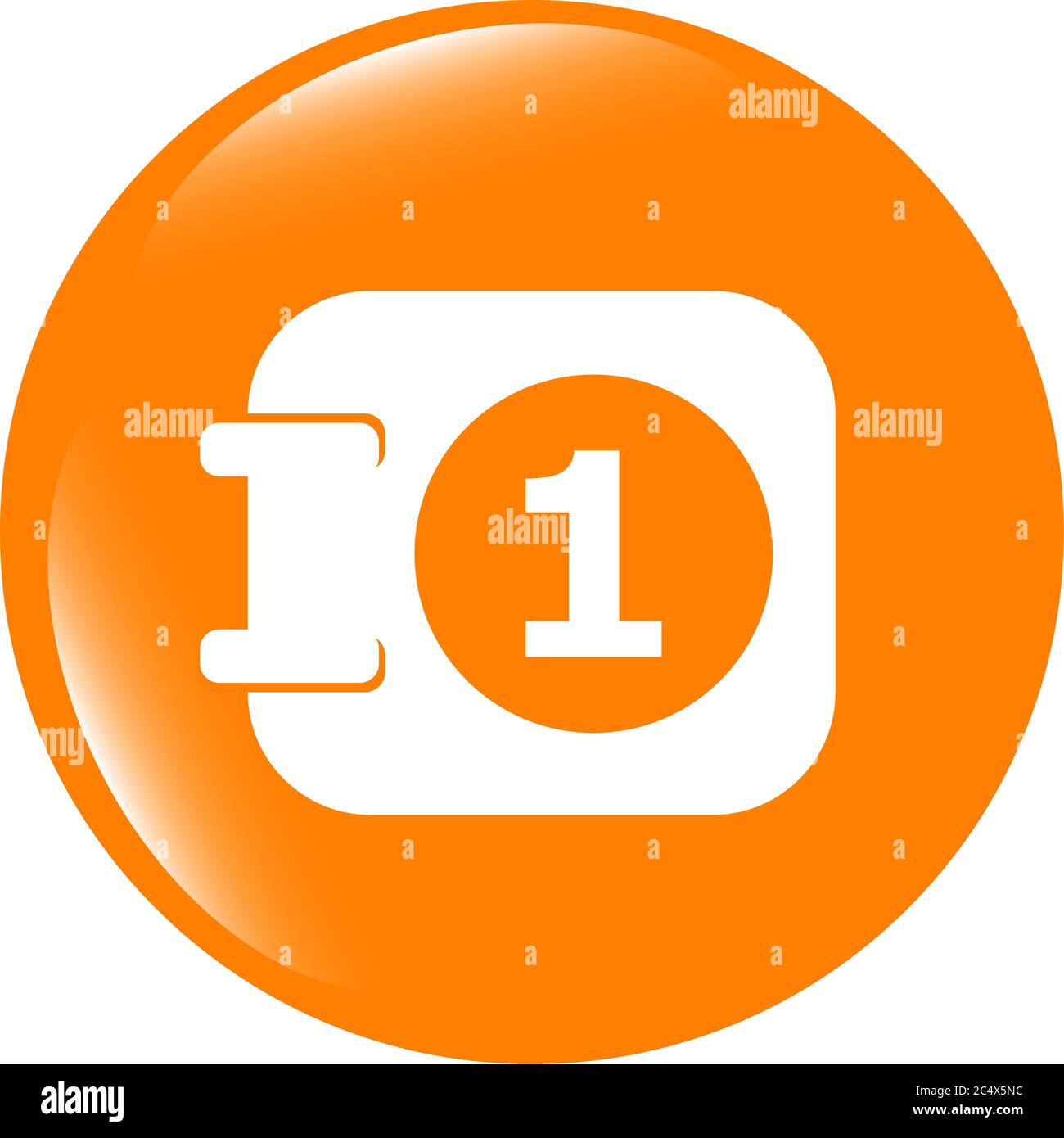 calendar Icon . Trendy flat style sign isolated on white background ...