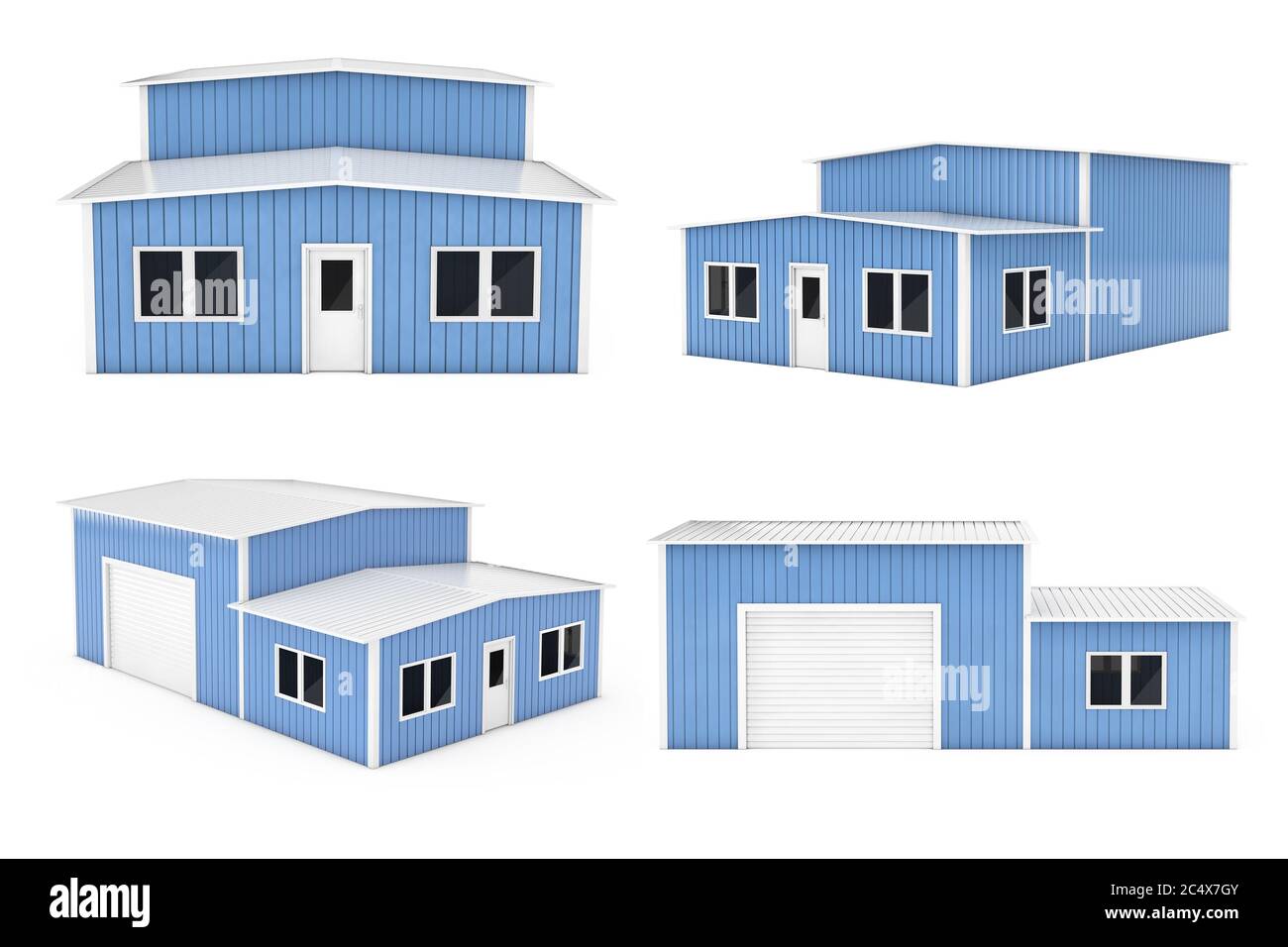 Warehouse Building Clipart