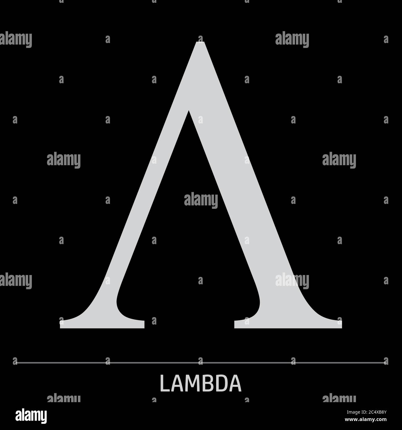 Lambda symbol hi-res stock photography and images - Alamy
