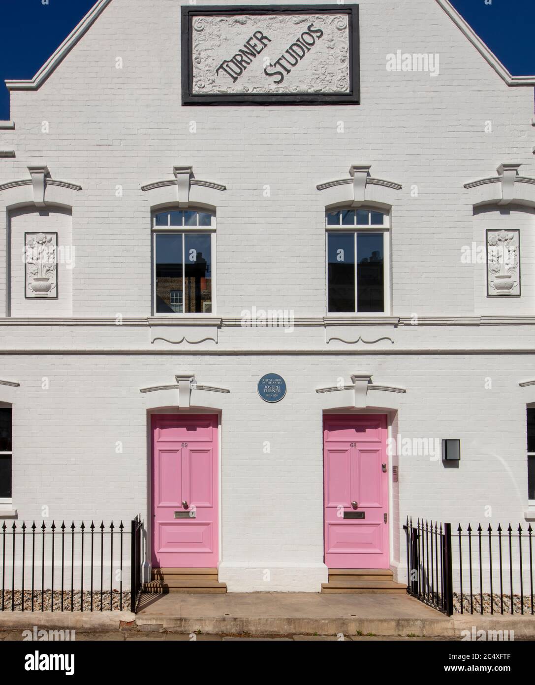 Turner Studios in Glebe Place; Joseph Mallord William Turner painted here from 18111829. An