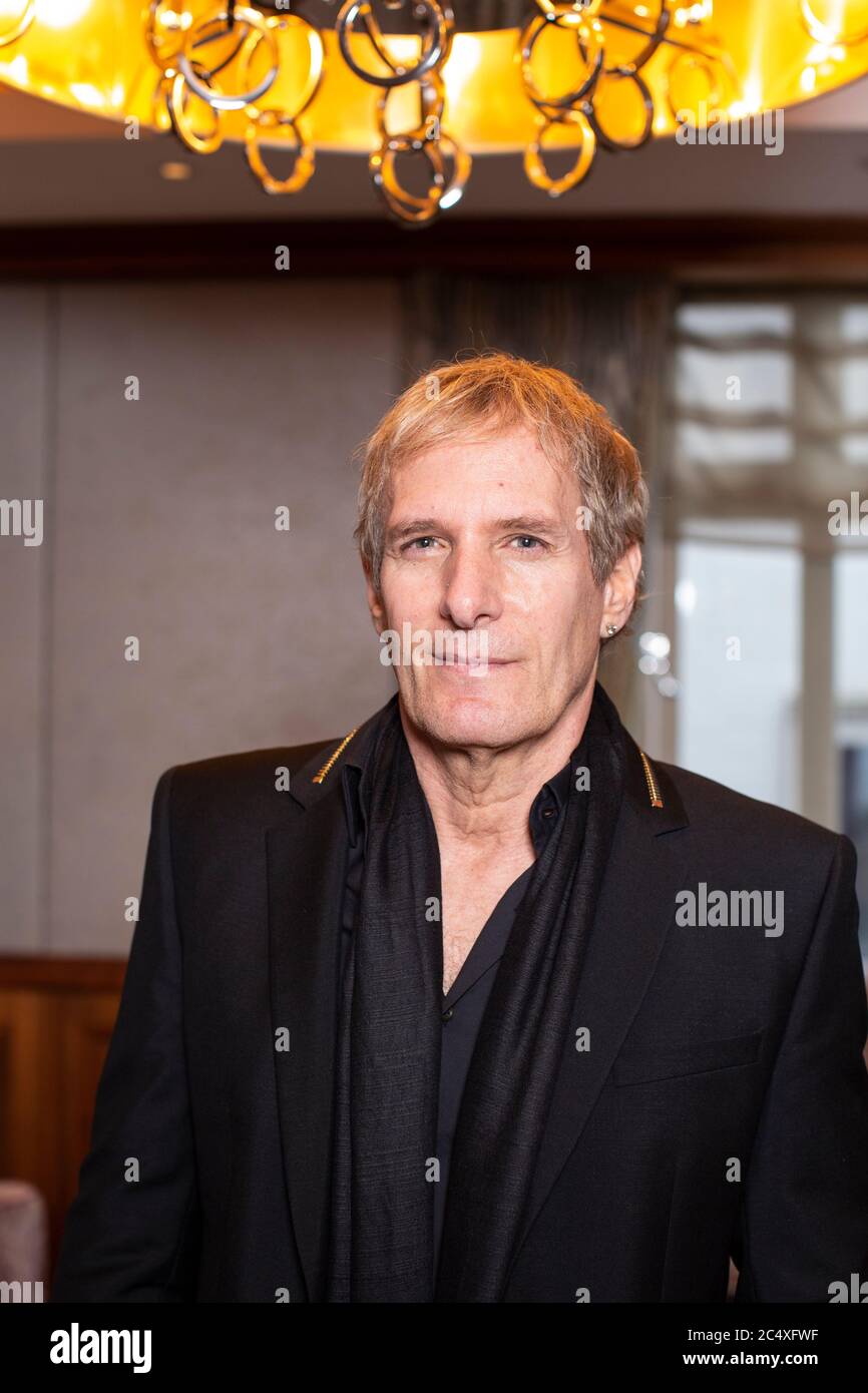 Michael Bolton, American singer and songwriter photographed at St