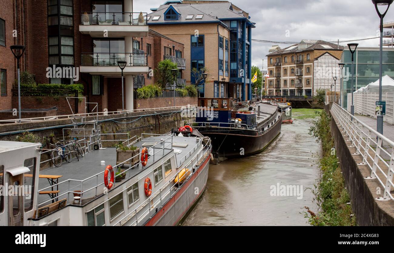 Ransome's Dock, Battersea; once home to Ransome's, an engineering firm