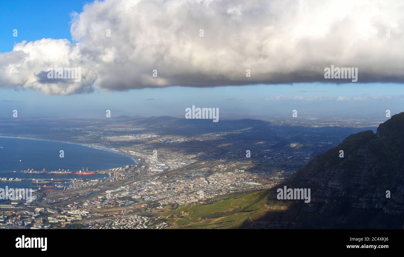 Cape Town Panorama Stock Photo - Alamy