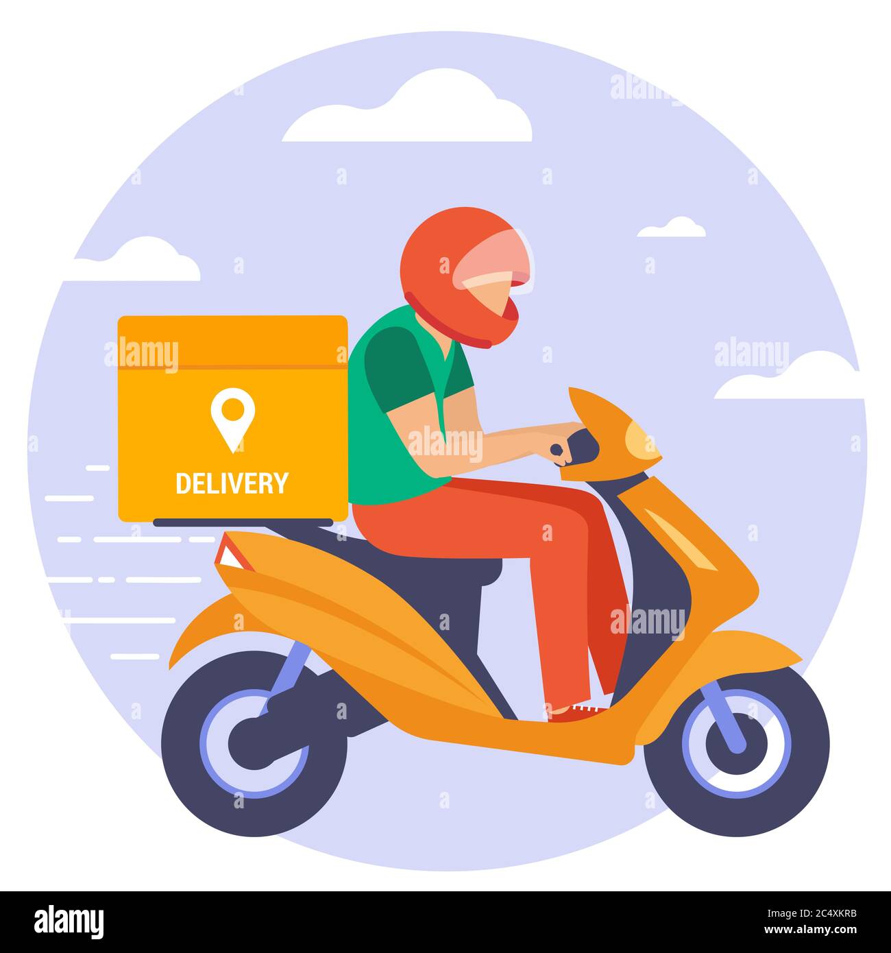 . Online delivery service concept Stock Vector Image & Art Alamy