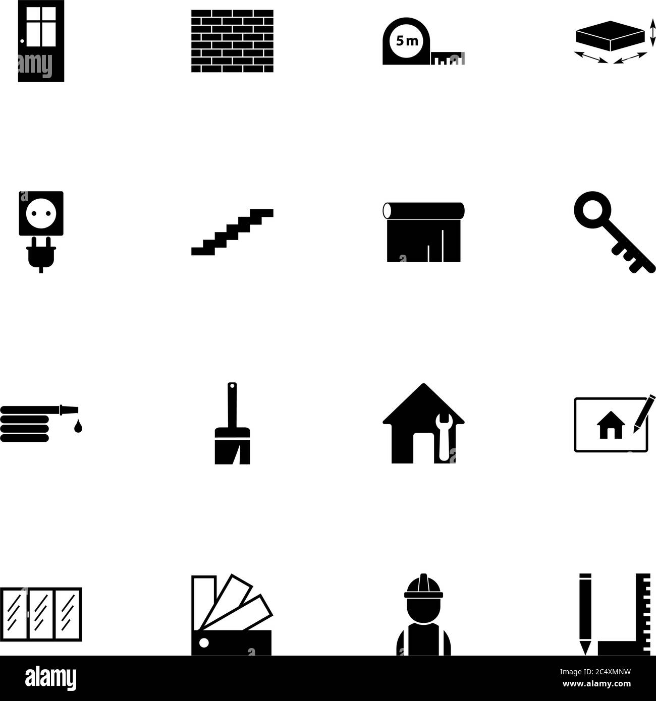 Building House icon - Expand to any size - Change to any colour ...