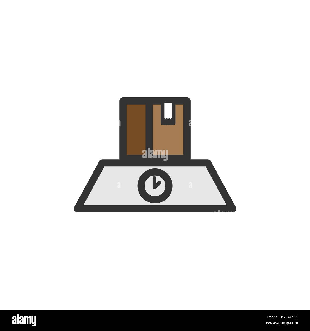 goods scales vector design template illustration Stock Vector