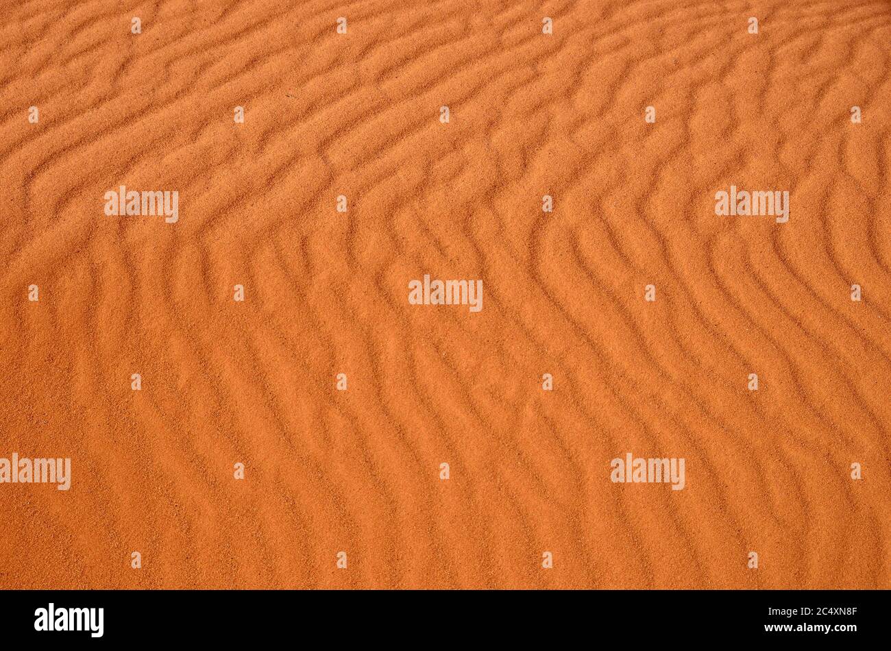 Orange color sand texture background. Wadi Rum desert, Jordan Stock Photo