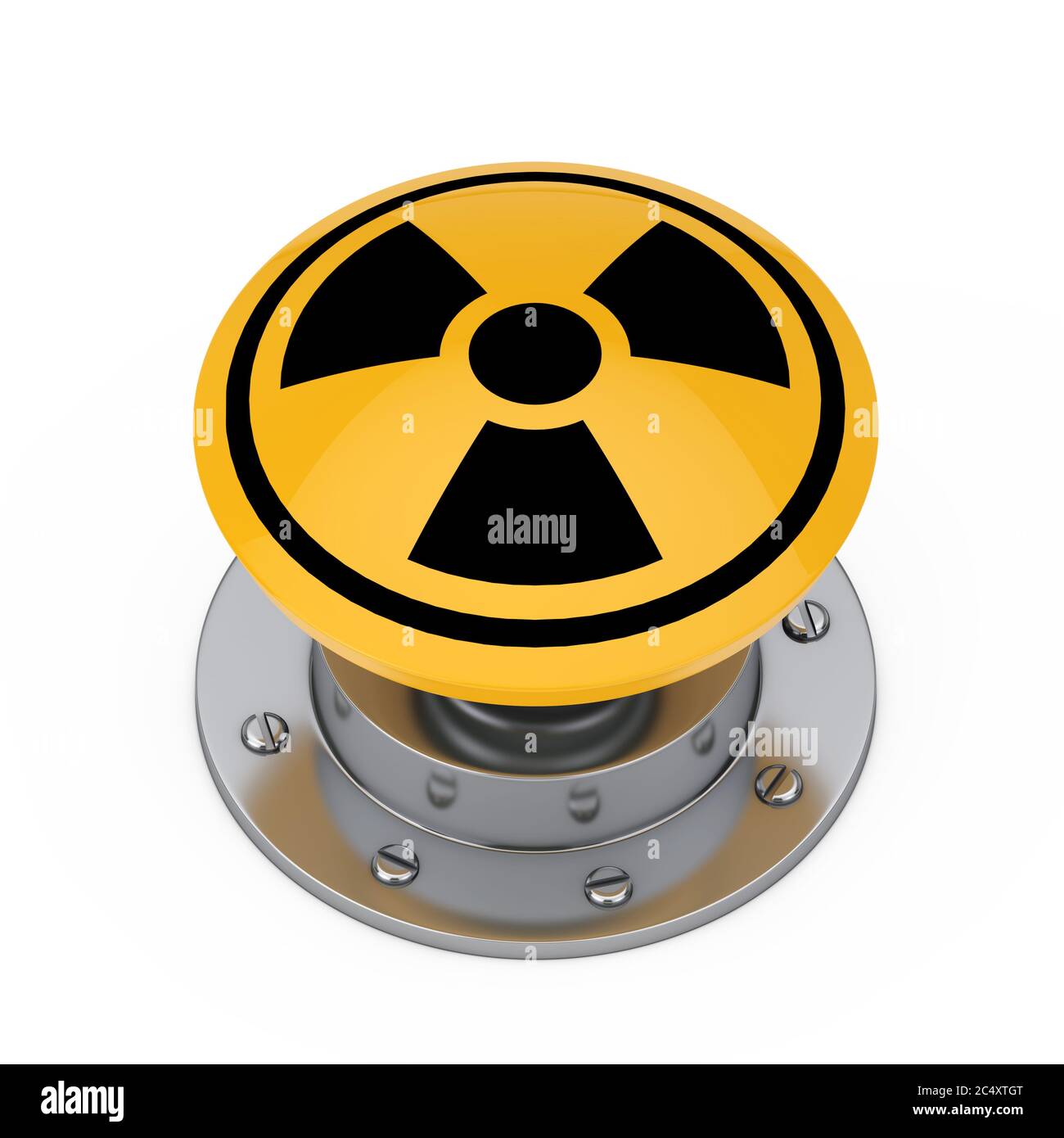 NUKE red button on a grunge concrete background. Nuclear bomb launching  button, vector illustration Stock Vector Image & Art - Alamy