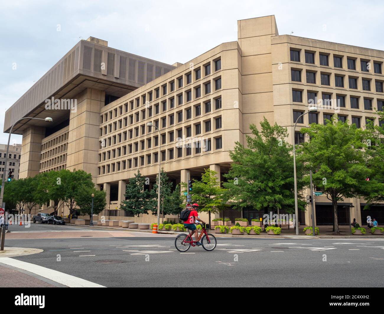 The FBI headquarter building in Washington DC USA Stock Photo