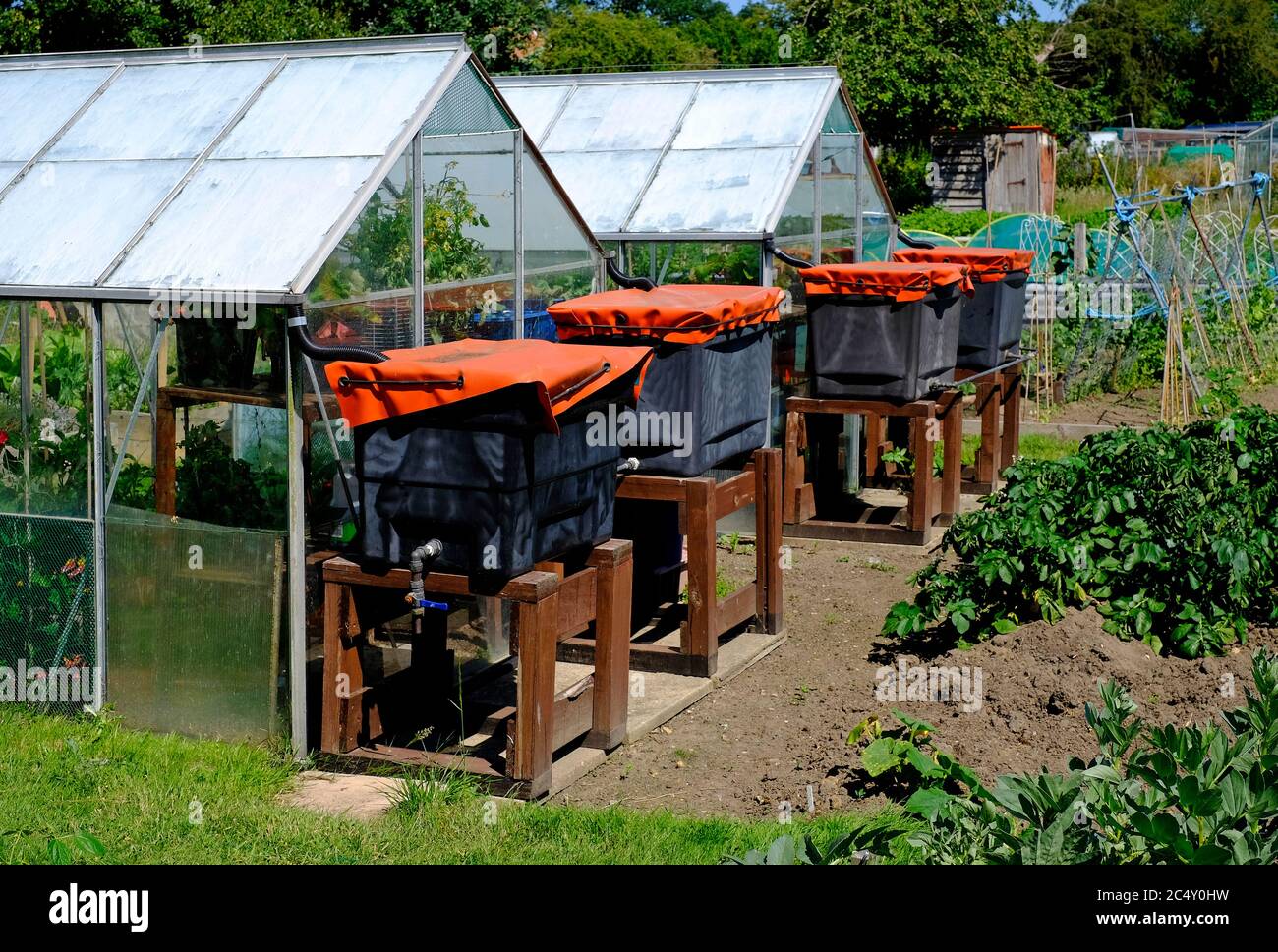 Water allotments hires stock photography and images Alamy