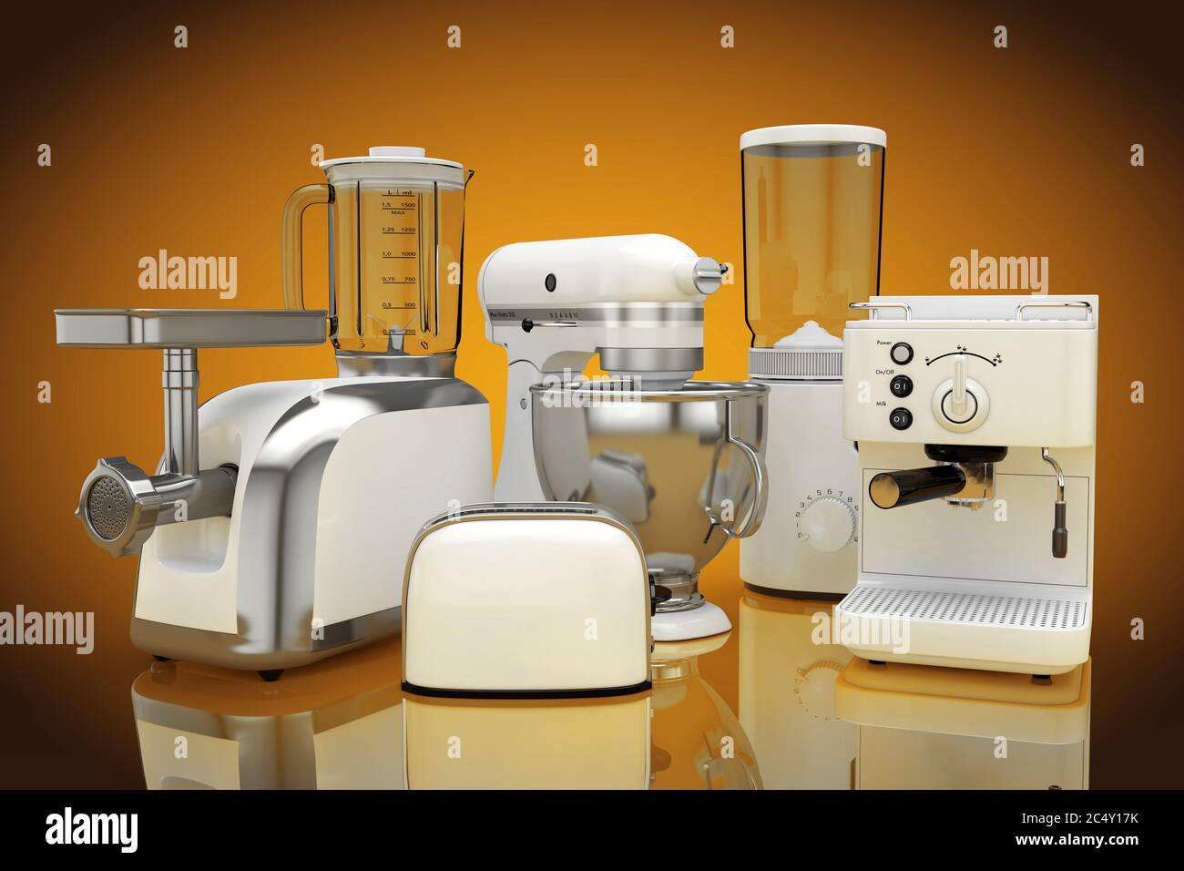 White kitchen sale appliances set