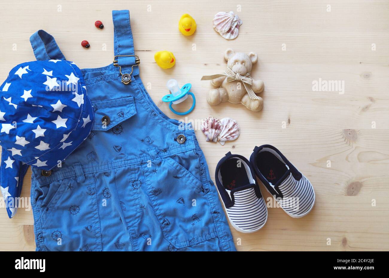 Summer baby boy Stock Photo - Alamy