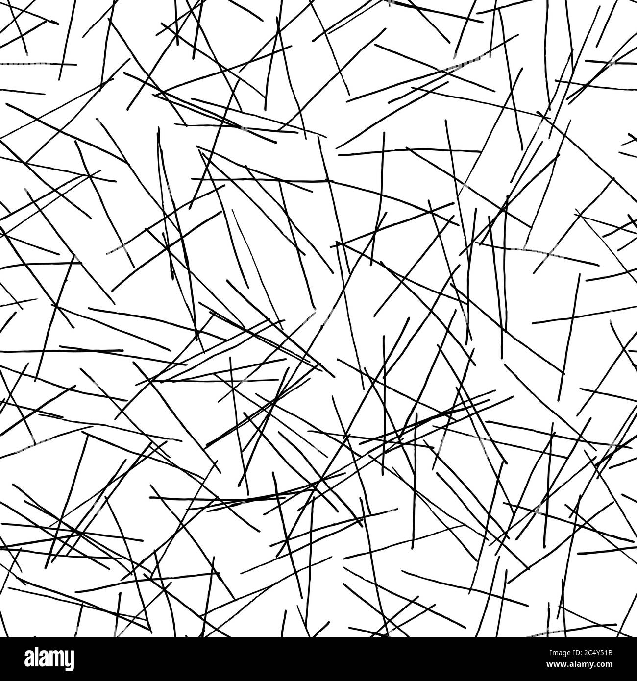 Abstract hatching seamless pattern. Scratched cracked vector texture ...
