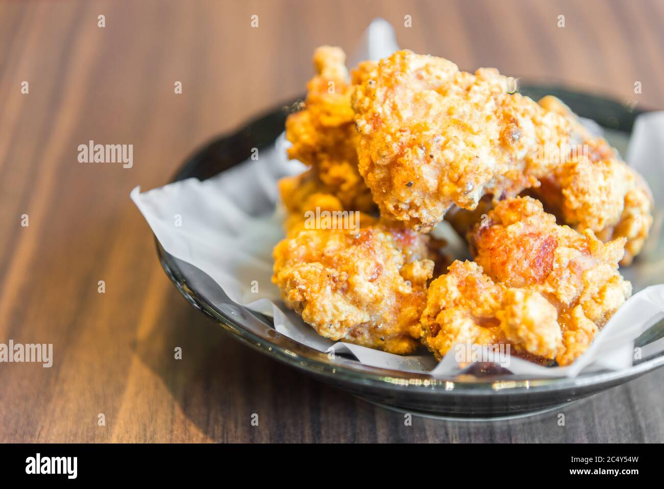 Deep fried chicken soft focus Stock Photo Alamy
