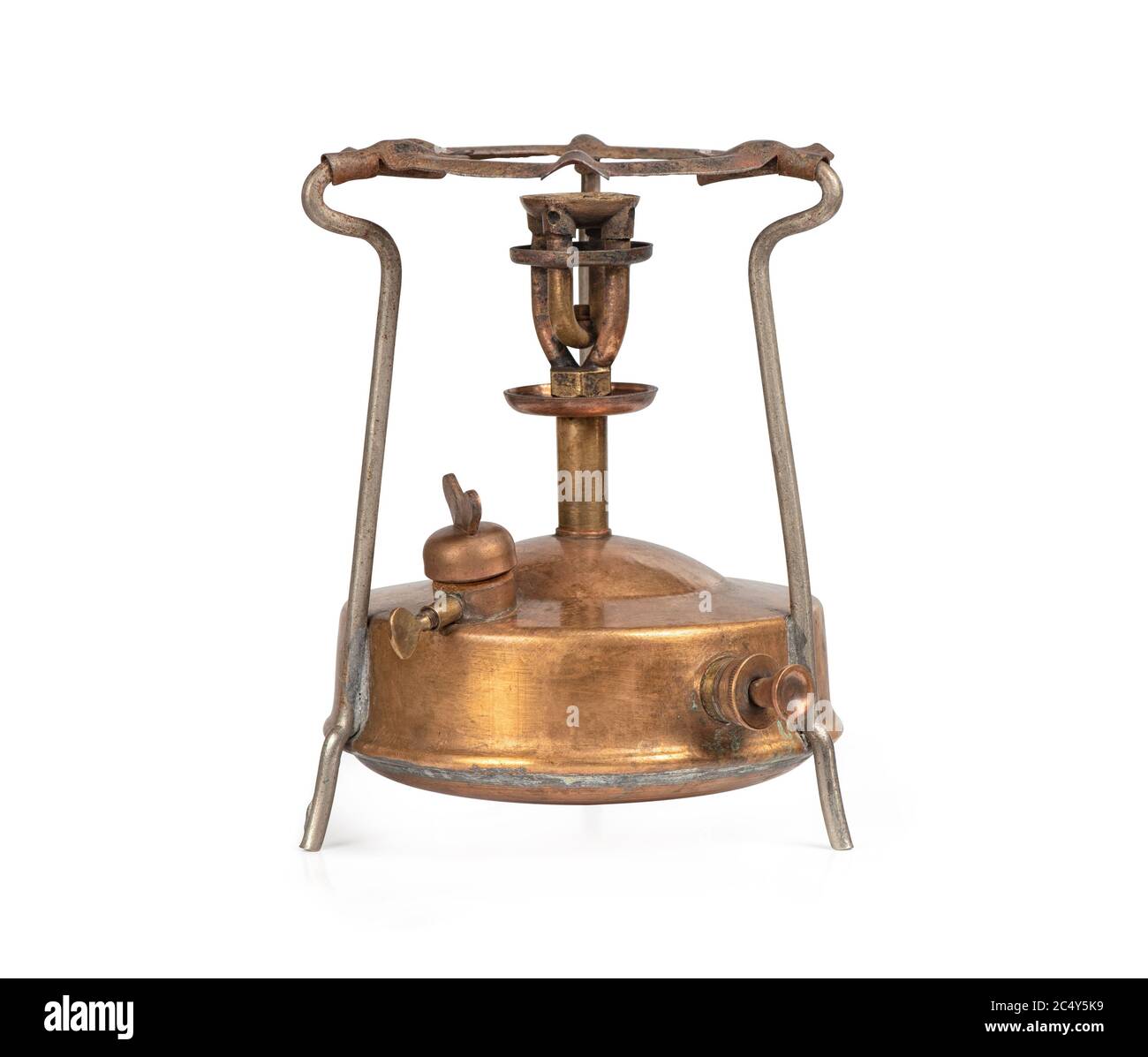 Primus stove Retro Portable Cooking Device. Isolated on white