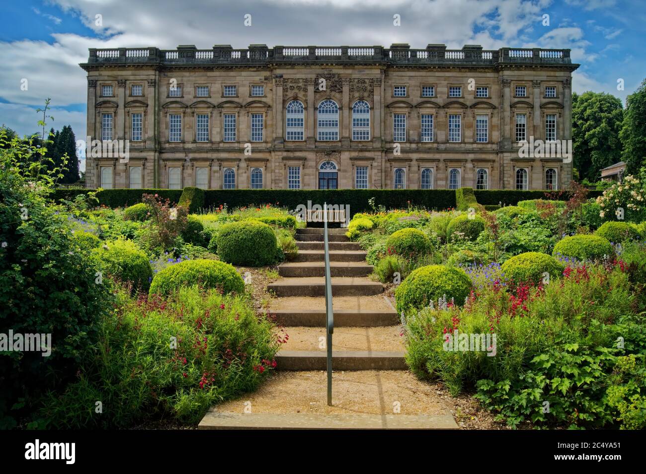 UK,South Yorkshire,Barnsley,Stainborough,Wentworth Castle Stock Photo