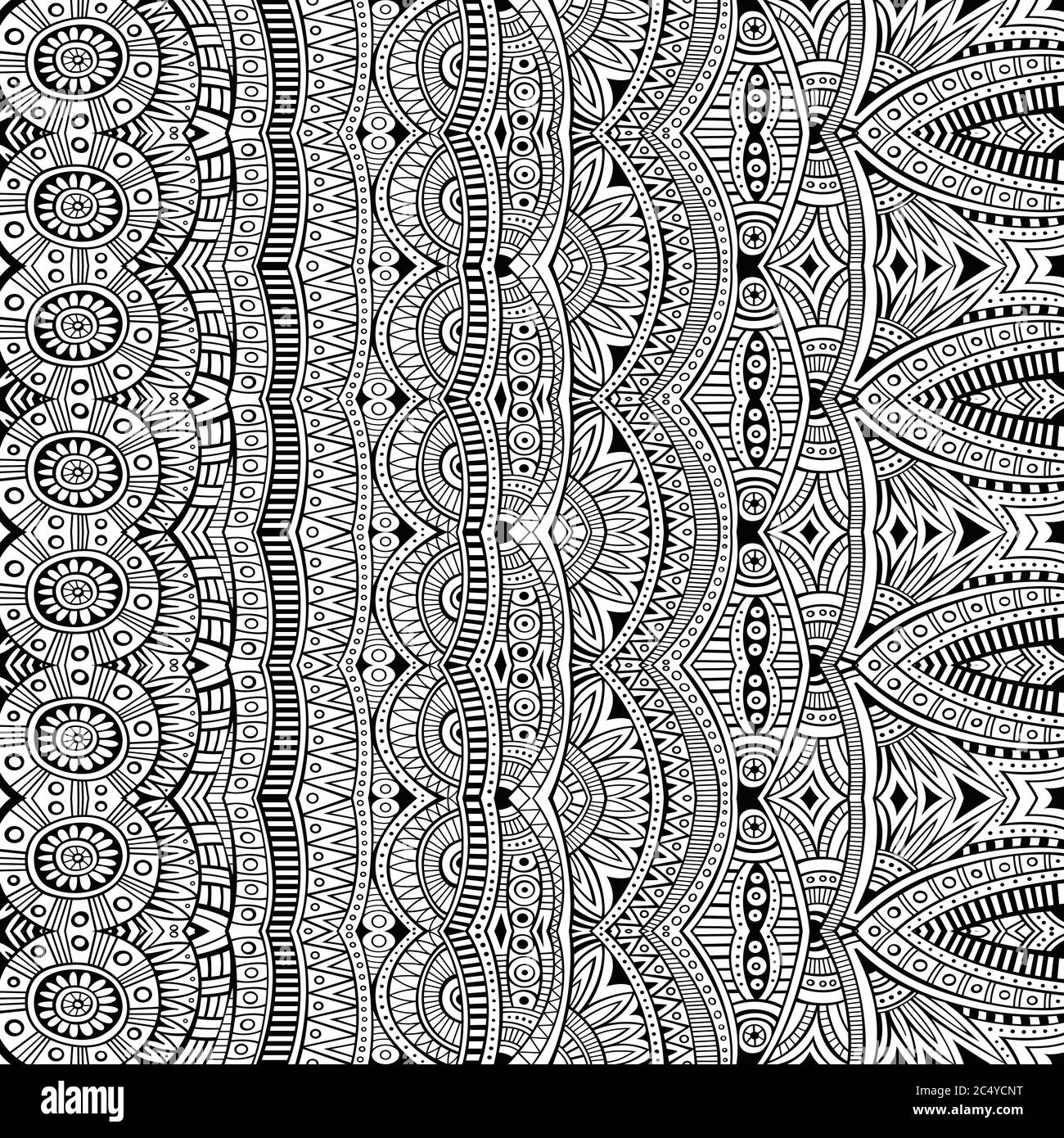Abstract vector tribal ethnic background Stock Vector Image & Art - Alamy