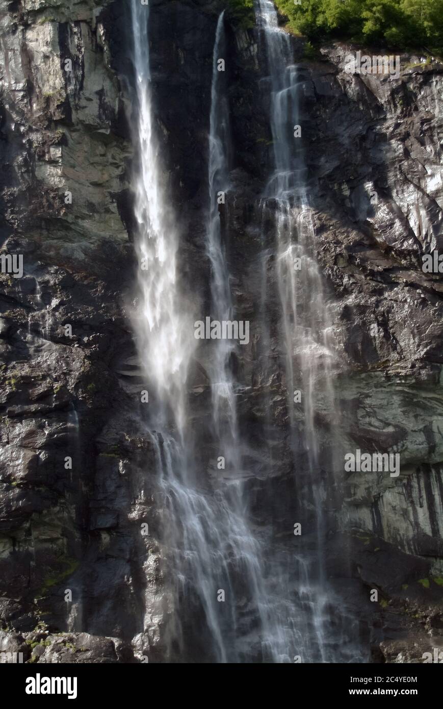 Seven Sisters Waterfall, Dei sju systrene, Knivsflåfossen, Geiranger ...