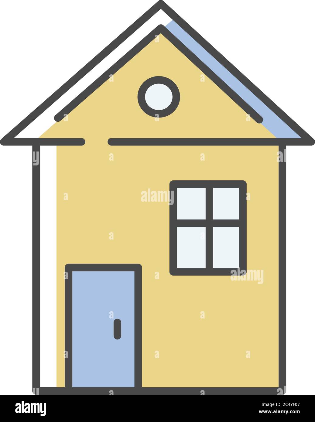 House RGB color icon Stock Vector Image & Art Alamy