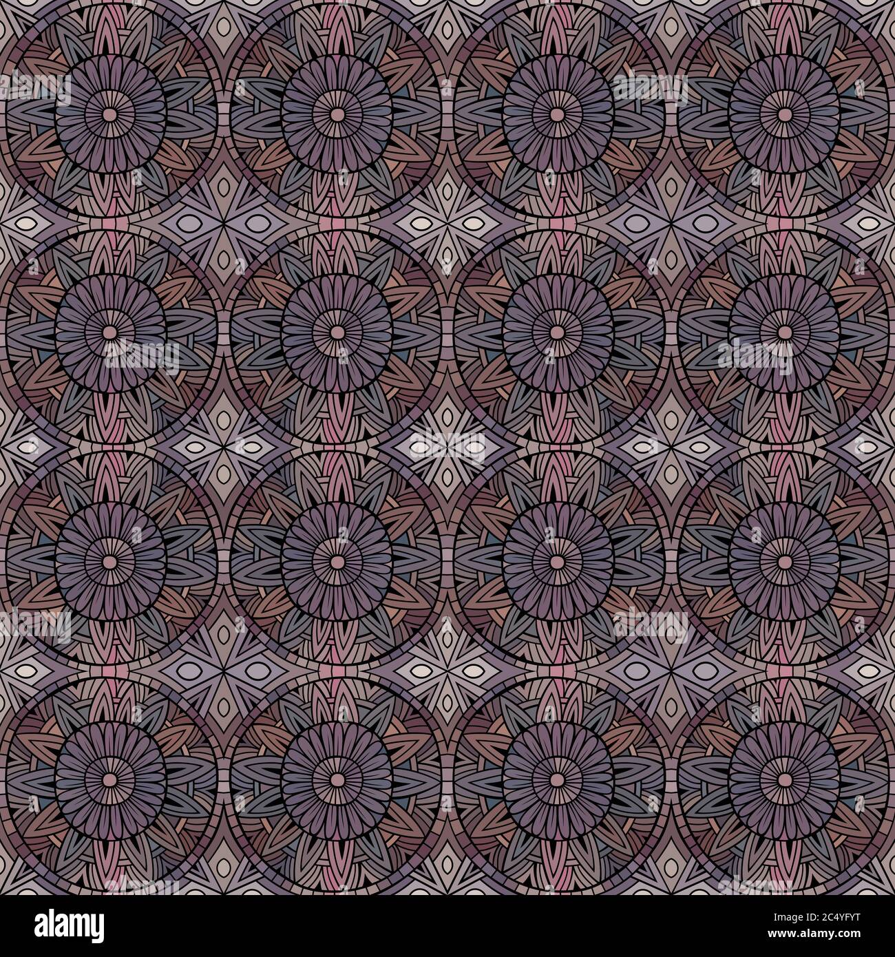Abstract vector ethnic seamless pattern Stock Vector Image & Art - Alamy