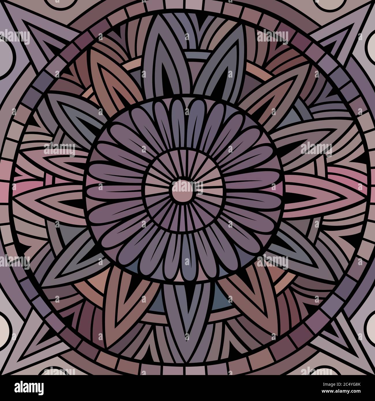 Abstract vector ethnic background Stock Vector Image & Art - Alamy