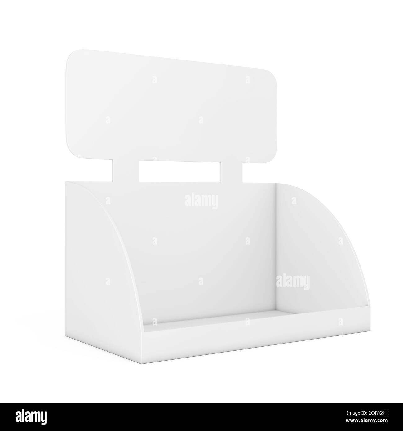 Blank Empty Box Display for Products Promotion with Copy Space for ...