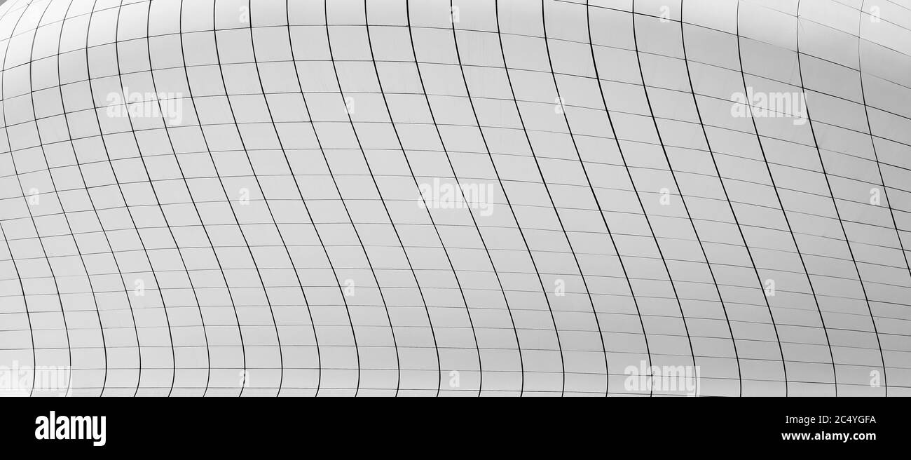 Construction panel abstract lines in architecture. smooth lines designe ...