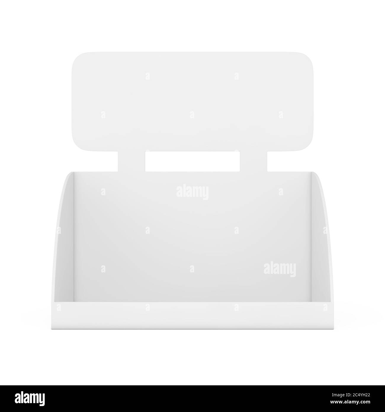 Blank Empty Box Display for Products Promotion with Copy Space for ...