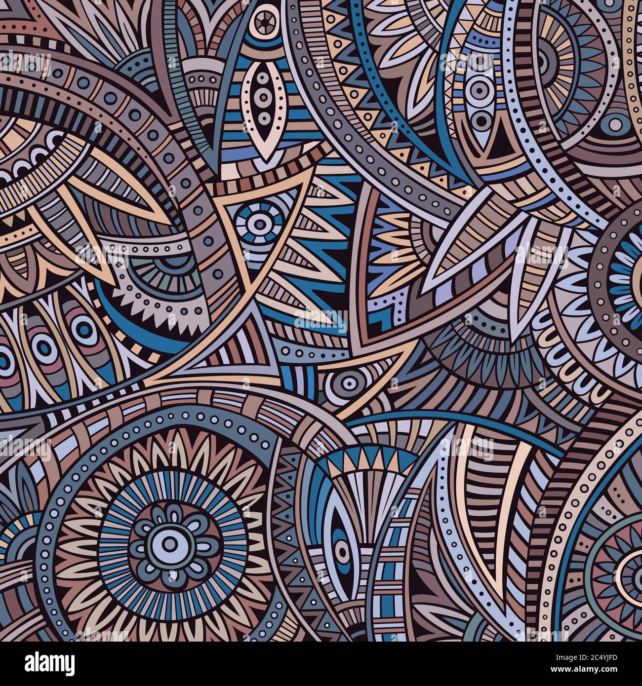 Abstract vector tribal ethnic background Stock Vector Image & Art - Alamy