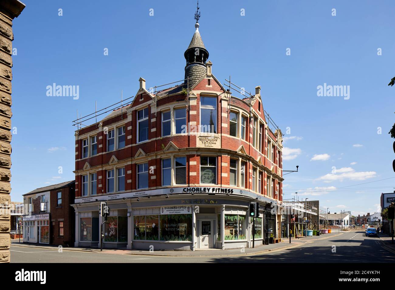 Chorley town centre in lancashire Shepherds