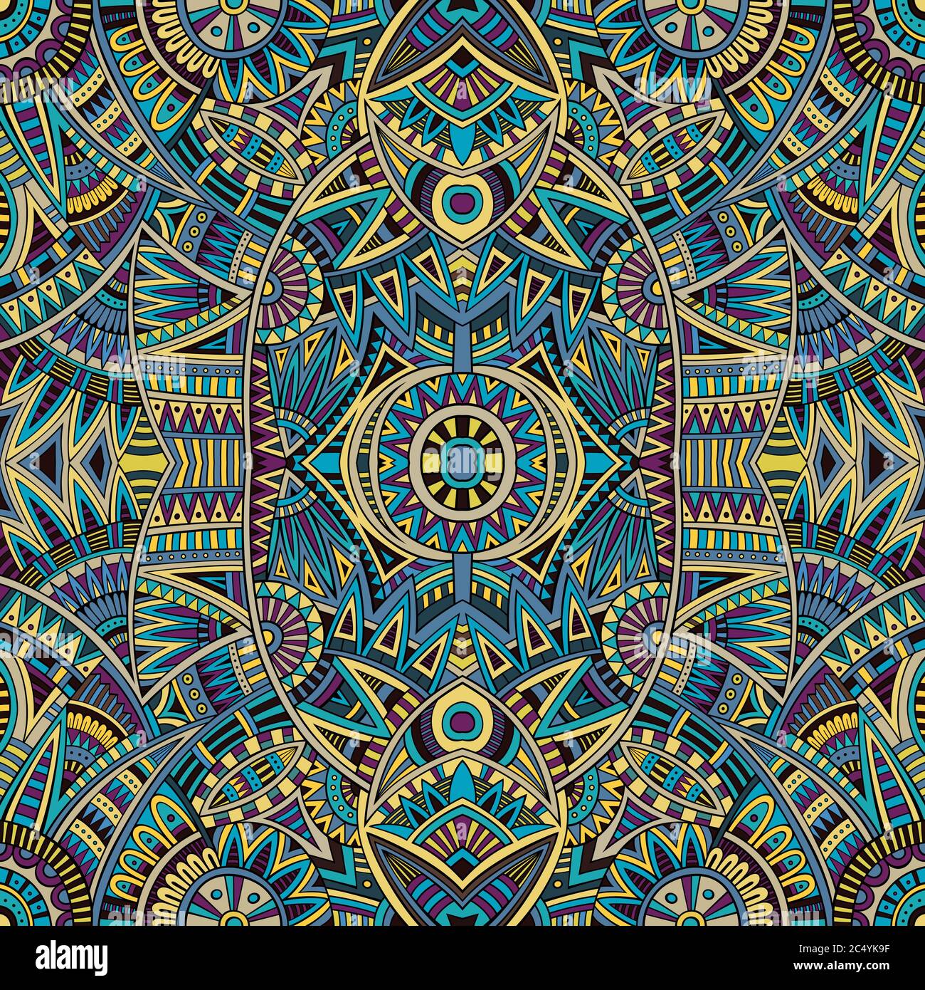 Abstract vector tribal ethnic background Stock Vector Image & Art - Alamy