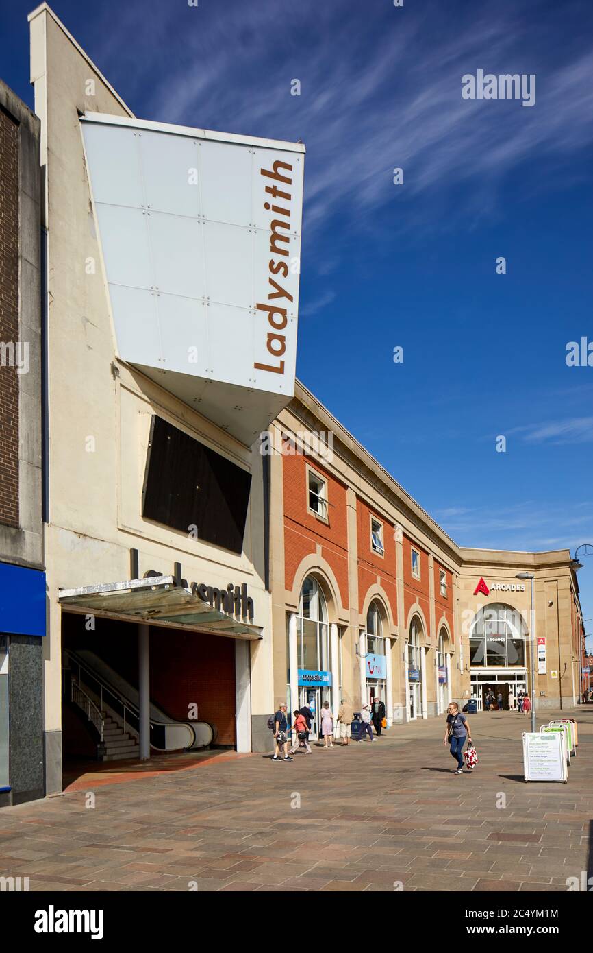 AshtonunderLyne town centre Tameside Ladysmith shopping centre Stock